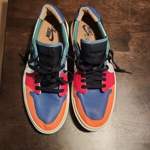 Nike Colorful Leather Sneakers